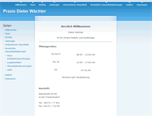 Tablet Screenshot of kardiologie-friedrichsdorf.de